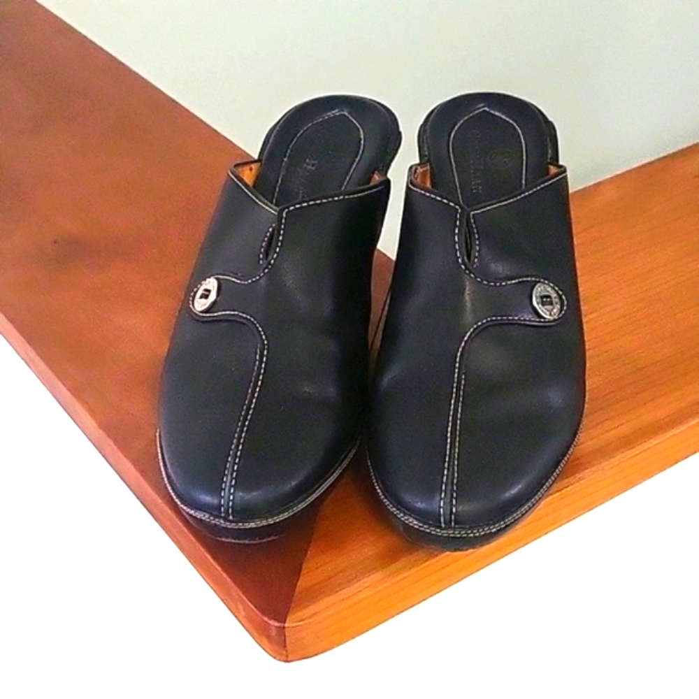Cole Haan Leather Mules